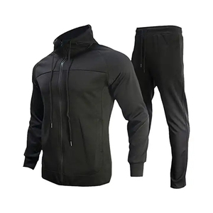 Conjunto de ropa deportiva de diseñador de Jogger de lana de invierno para hombre de alta calidad, chándal de gimnasio informal con logotipo impreso, estilo mono - Product Image 6