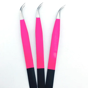 Punta de fibra pinzas para pestañas juego de pinzas para pestañas punta de fibra - Product Image 5