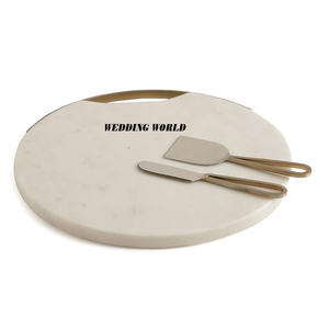 Planche à découper en bois et en marbre bloc à découper fait à la main de qualité supérieure ustensiles de cuisine fantaisie planche à découper en gros - Product Image 3