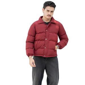 Vestes thermiques d'extérieur pour hommes, manteaux d'hiver imperméables, vestes matelassées personnalisées à fermeture éclair pour hommes, fabricants en gros de vestes personnalisées - Product Image 3