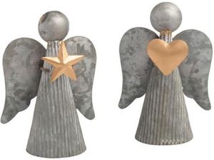 Silver Tidings Christmas Metal Ornament Escultura Elegante y Durable Holiday Display Piece - Product Image 3