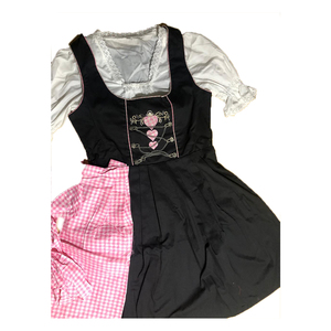 Oktoberfest Mini robe midi longue décontractée Damen Dirndls, robe allemande Damen pour femmes - Product Image 4