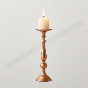 เชิงเทียนอะลูมิเนียมทำมือ ปี 2026 ตกแต่งสไตล์โบราณ สำหรับงานแต่งงานและคริสต์มาส ของตกแต่งบ้านหรูหรา สไตล์ยุโรป - Product Image 4