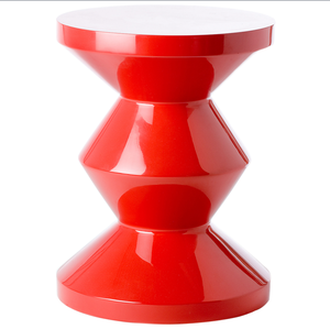 Table d'appoint moderne et colorée en laque, design artisanal avec finition brillante pour une décoration élégante de la maison ou du bureau - Product Image 4