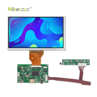 Hersteller 7 Zoll TFT LCD Displaymodul 800x480 RGB-Schnittstelle Bildschirm für Industriesteuerung Eingebettete Geräte