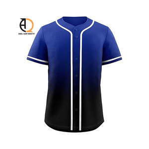 ชุดเสื้อเบสบอลสีระเหิดสำหรับผู้ใหญ่ชุดเสื้อกีฬาพิมพ์ลาย - Product Image 6