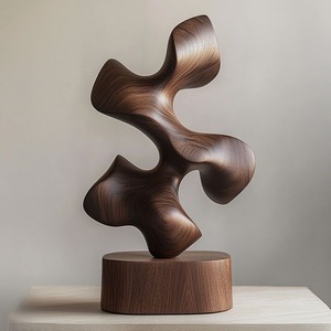 Escultura artística de madera para colgar en la pared que transforma las paredes vacías en hermosas expresiones de Arte y Cultura - Product Image 5