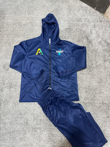 Fabrication professionnelle de haute qualité 100% coton survêtement pour hommes survêtements imprimés confortables pour l'hiver brodé - Product Image 3