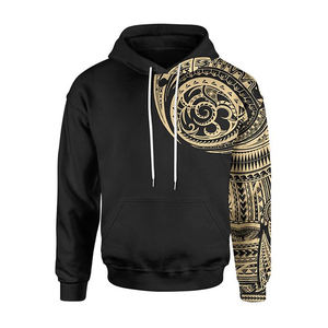 Sweat-shirts à capuche surdimensionnés de haute qualité 100% coton pour hommes Logo imprimé en 3D personnalisé Couleur unie Sweat-shirts pour hommes lourds - Product Image 4