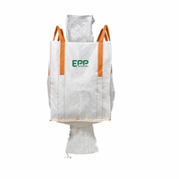Premium Spout Top FIBC Jumbo Bag Ontladingsbodem 1000kg 1500kg PP Geweven Bulkzak Sterke Heflussen Vochtbestendig Voer EPP