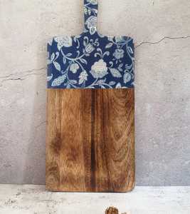 Planches à découper classiques en bois émaillé et imprimé en bois naturel Planche à découper personnalisée en couleur et en taille - Product Image 5