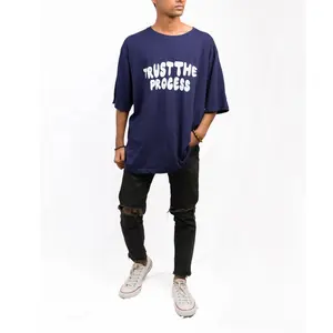 カスタムクルーネックコットンTシャツユニセックスカジュアルサマーアウターファッションTシャツプリントTシャツ