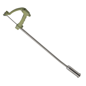 Pistolet à boulettes en acier inoxydable de haute qualité pour moutons et porcs, applicateur réutilisable avec poignée colorée, outil vétérinaire - Product Image 4