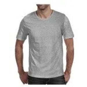 Camiseta de colores sólidos orgánicos para hombre Camisetas de cuello redondo de media manga de calidad superior Camiseta de cuello redondo Camisetas Vintage para hombre - Product Image 6