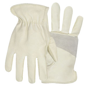 Gants de conducteur en cuir d'hiver isolés Gants de conducteur en cuir pour temps froid doublés de thinsulate imperméables et coupe-vent pour hommes - Product Image 2