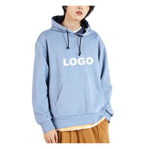 เสื้อฮู้ดและสเวตเตอร์ผ้าเกล็ดปลาสำหรับผู้ชายผ้าคอตตอนผสมปรับแต่งโลโก้ได้ตามต้องการ - Product Image 1