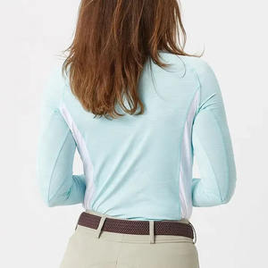 Ropa ecuestre Racing Show Shirt Lady Compresión Top Competición Camisa de equitación Manga corta Camisa de capa base - Product Image 5