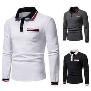 Camisa Casual de Manga Larga para Hombre, 100% Algodón, Estilo Golf, Envío Gratis - Product Image 6