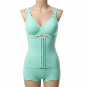 Eco Friendly Adult Body Shaper Nylon Spandex Breathable Stretch Slimming <b>Waist</b> Control Shapewear for Daily Wear - Product Image 1