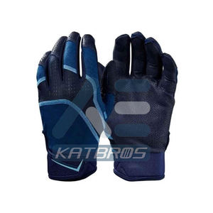 <b>Top</b> Rated Cabretta Leather Baseball Batting Gloves for Strong Grip Low Price Fast <b>Swing</b> Support and Training Use - Product Image 6
