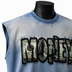 Camiseta sin mangas informal para hombre, estilo urbano, con estampado gráfico, camiseta de verano para hombre - Product Image 6