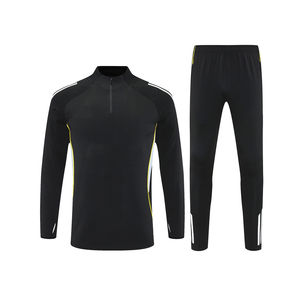 Chándal de invierno personalizado para hombre, chándal transpirable para correr con cremallera, conjunto informal de talla grande para hombre - Product Image 5