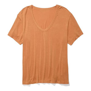 โปรโมชั่นที่กําหนดเอง DTF พิมพ์เสื้อยืดผู้หญิงคุณภาพสูงราคาขายส่งแห้งเร็วผ้าฝ้ายถักเสื้อยืดจากบังคลาเทศ - Product Image 1