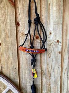 Ensemble de têtière et de poitrail en cuir artisanal de qualité supérieure, haltères de haute qualité, design sculpté à la main, au meilleur prix - Product Image 2