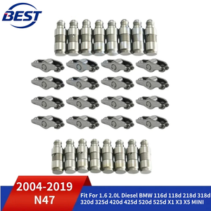 Kit de 16 Balancines/Levas de Válvula para Motores Diésel N47 de 1.6 y 2.0 L (04-19) para <span class=keywords><strong>BMW</strong></span> 116d, 118d, <span class=keywords><strong>218d</strong></span>, 318d, 320d, 420d, 520d, X1, X3, X5, MINI - Product Image 1