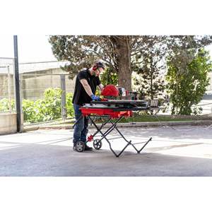 Sierra Ingletadora Eléctrica Portátil para Cortar Baldosas de Gres, Cerámica y Otros Materiales para Bricolaje en Madera y Metal - Product Image 3