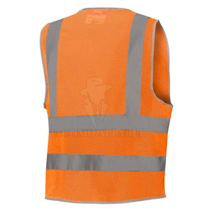 Chaqueta de chaleco de seguridad para hombre de verano, nueva moda, transpirable, de secado rápido, que absorbe la humedad, estilo informal, ropa exterior hecha - Product Image 2