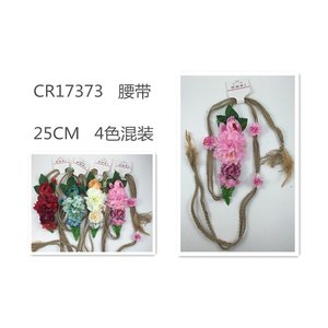 12หน่วย/C อุปกรณ์เสริมเข็มขัดดอกไม้ - Product Image 1