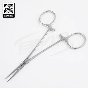 Pinzas Hemostáticas Halsted para Arterias, Rectas, con Mordazas Serradas, Reutilizables, de Acero Inoxidable, Manual, Médico-Quirúrgicas, ISO13485 - Product Image 5