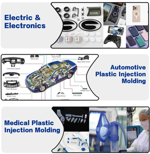 Layanan fabrikasi logam Oem Cnc silikon, suku cadang mesin cetakan perlengkapan presisi plastik, kualitas cetakan kustom - Product Image 2