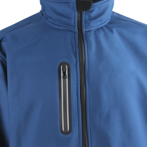 Veste de travail Softshell de qualité pour hommes, veste imperméable, vêtements de travail, vestes industrielles - Product Image 5
