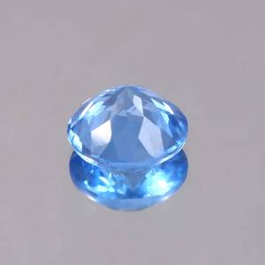 Aigue-marine brésilienne bleu ciel sans défaut, pierres précieuses rondes en vrac, bagues aigue-marine de qualité fine et fabrication de bijoux, pierres précieuses en vrac - Product Image 5