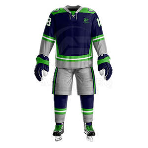 Uniforme de hockey sur glace d'approvisionnement direct d'usine meilleur prix uniforme de hockey sur glace d'équipe pour adultes - Product Image 1