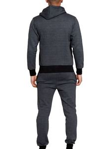 Nuevo último diseño chándal gimnasio algodón polar chándal para hombre personalizado jogging traje para hombre - Product Image 5