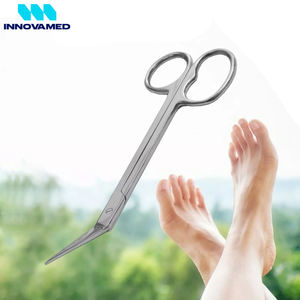 Tijeras de Pedicura Manuales de Acero Inoxidable con Mango Largo, Cortaúñas, Set de Instrumentos Quirúrgicos para Manicura y Podología Esencial - Product Image 4