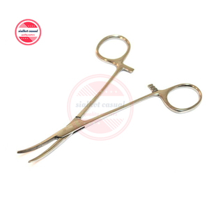 Pinzas para Mosquito de acero inoxidable de alta calidad, instrumentos de ortodoncia quirúrgicos dentales, pinzas hemostáticas con logotipo personalizado - Product Image 1