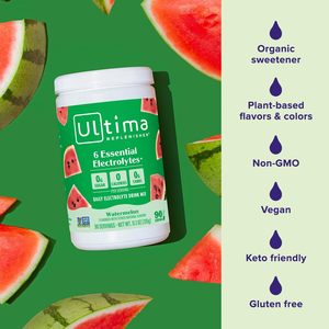 Ultima Replenisher Daily Electrolyte Powder Drink Mix – Sugar Free – Watermelon, 90 Servings - Product Image 3