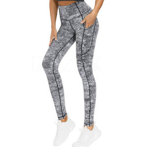 Venta Directa de Fábrica: Leggings de Yoga Sólidos para Mujer, Efecto Scrunch Butt, Cintura Alta, Ecológicos, Largo hasta la Pantorrilla, Ropa Deportiva para Gimnasio - Product Image 6