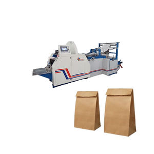 เครื่องทำถุงกระดาษด้านล่างเป็น V พร้อมมอเตอร์เซอร์โวเครื่องทำถุงช้อปปิ้ง - Product Image 1