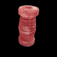 Rouleau de massage en sel de l'Himalaya pur, biologique, cristal rose naturel, écologique, relaxation musculaire, spa, bien-être, thérapie OEM/ODM
