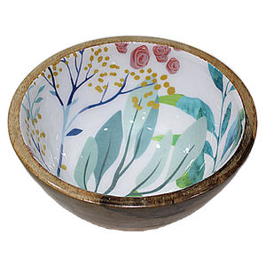 เพิ่มความสดใสให้โต๊ะของคุณด้วยอุปกรณ์รับประทานอาหารเคลือบสีสันสดใสและชามไม้มะม่วงเหมาะสำหรับงานแต่งงานและการรับประทานอาหารที่ทันสมัย - Product Image 4