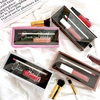 Nouveaux kits de gloss à lèvres personnalisés à marque privée, rouge à lèvres liquide mat végétalien, rouge à lèvres et crayons à lèvres à marque privée