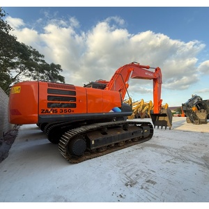 Excavatrice Hitachi Zaxis ZX350H -5G 35 tonnes avec godet de terrassement, occasion, bon état - Product Image 1