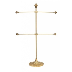 Support de bijoux en métal fini noir Porte-bijoux fait main de qualité supérieure Porte-bijoux en métal fantaisie décoratif de grande taille - Product Image 5