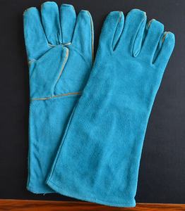 Protección laboral Guantes de cuero de vaca para trabajar Sublimación Guantes de soldadura al por mayor - Product Image 1