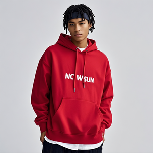 Tùy Chỉnh May Nhuộm Mùa Đông Ấm Áp Lông Cừu Áo Thun Hoodies In Trống 270 GSM Vòng Spun Bông Áo Người Đàn Ông Các Nhà Sản Xuất Trung Quốc - Product Image 3